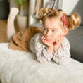 Load image into Gallery viewer, Ribbon bow hair clips for children with fine hair
