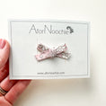 Load image into Gallery viewer, Mini bow hair clips in Liberty of London prints.
