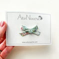 Load image into Gallery viewer, Mini bow hair clips in Liberty of London prints.
