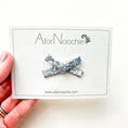 Load image into Gallery viewer, Sets of three mini bow hair clips in Liberty of London fabric
