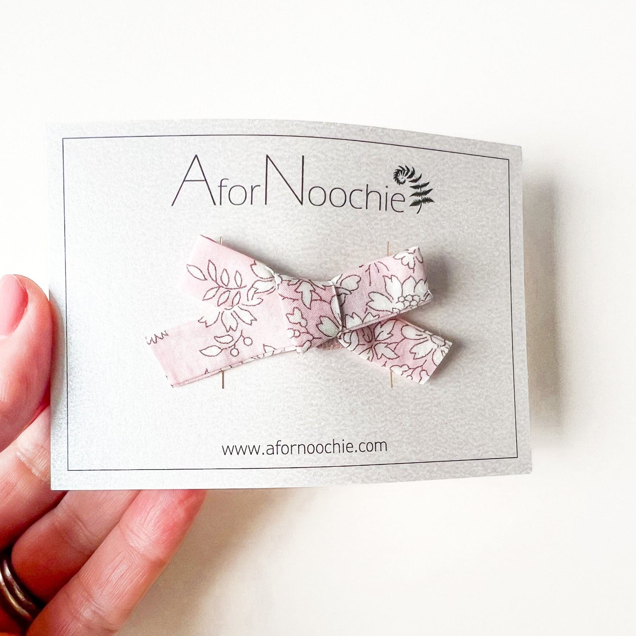 Regular bow hair clips in Liberty of London prints