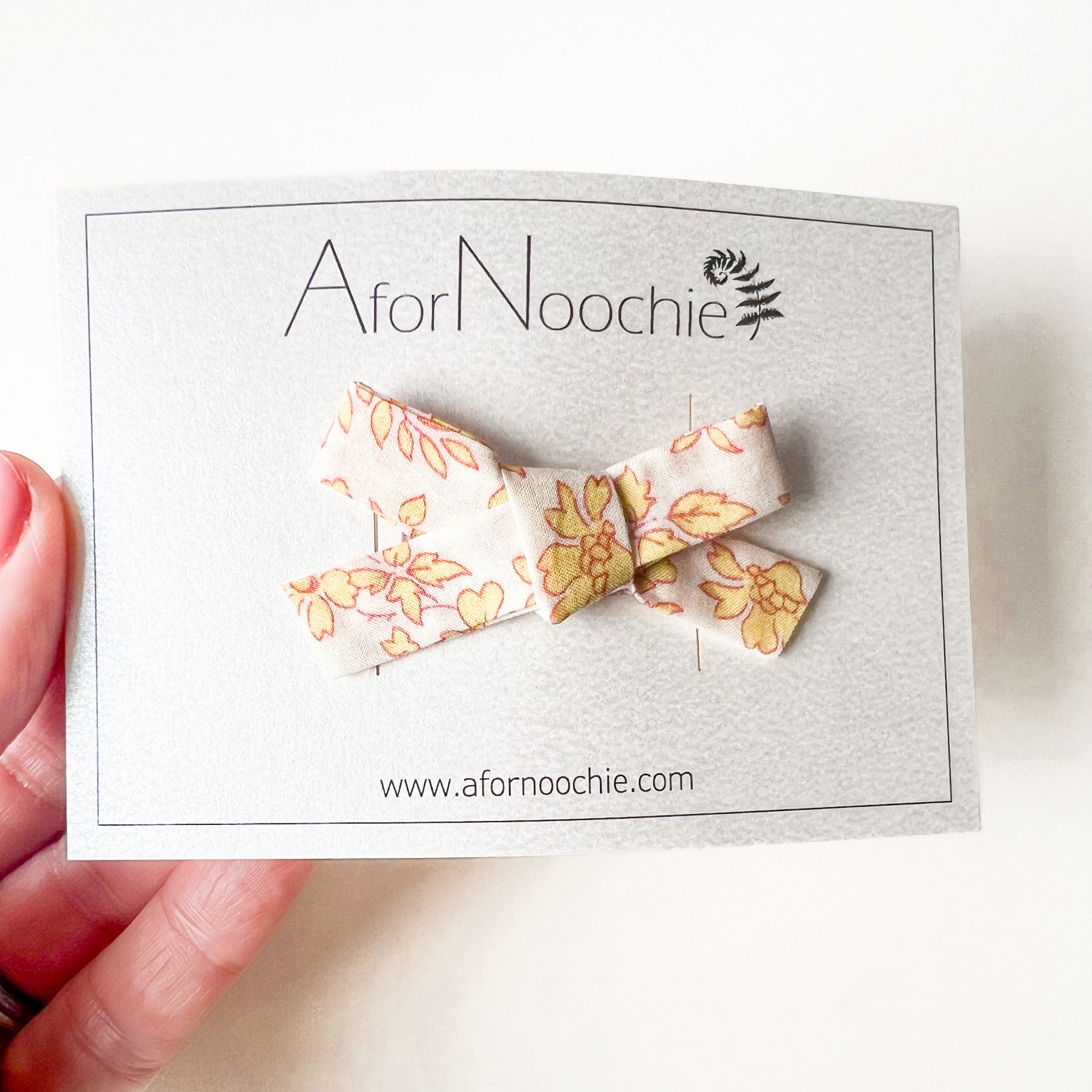 Regular bow hair clips in Liberty of London prints