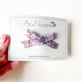 Load image into Gallery viewer, Regular bow hair clips in Liberty of London prints
