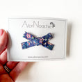 Load image into Gallery viewer, Regular bow hair clips in Liberty of London prints
