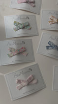 Load and play video in Gallery viewer, Regular bow hair clips in Liberty of London prints
