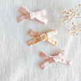 Load image into Gallery viewer, Set of three regular bow hair clips in Liberty of London
