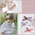 Load image into Gallery viewer, three regular bow hair clips in Liberty
