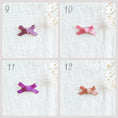 Load image into Gallery viewer, Mini ribbon bow hair clips
